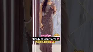 Meesho Ready to wear saree hall ✨💜#newcollection #saree #fashion #meeshofinds #sareefashion #shoes