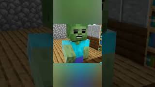 Zombies in the hands of robbers-#minecraft #shortvideo #viral #animation #shorts