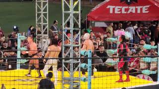 entrada "team chilango" vs "team Tijuana" triplemania Tijuana.