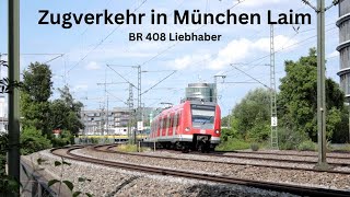 Zugverkehr in Laim mit BRB, SOB Ideenzug, Nightjet Taurus, RJ, ICE und S-Bahn | BR 408 Liebhaber