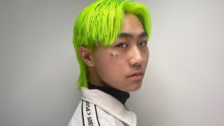 남자헤어스타일추천 네온헤어 탈색머리도 특별하게  Men's Hair Hair Neon SOONSIKI