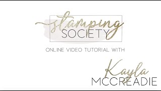 Stamping Society - February 2022 - Tutorial