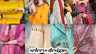 most attractive seleevs designs for girls dress 2024//kurti seleevs designs// baju designs