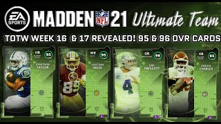 MUT 21 Team Of The Week For Week 16 & 17 Revealed! Jamaal Charles, Dak Prescott & More!