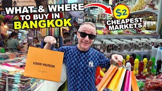 What To Buy From BANGKOK's Largest & Cheapest Market | Complete Shopping Guide #livelovethailand