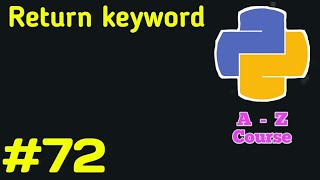 Return Keyword in Python