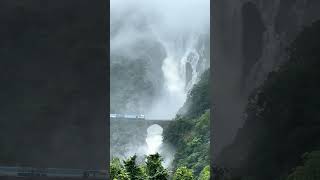 📍Dudhsagar Waterfall🌊     TRENDING REEL ❤️MONSOON PREMIKA 🔥,::::::::::::::  : : :