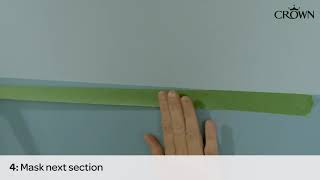 Crown Paints   How to create block effects on your walls