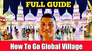 Global Village Dubai 2023 | 4K | How to go Global Village By Bus Full Guide |