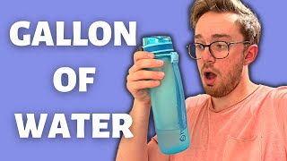 I Drank A GALLON of Water for a WEEK (here's why)