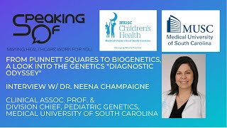 Punnett squares to Biogenetics, a Look Into the Genetics Odyssey Int. w/  Dr. Neena Champaigne