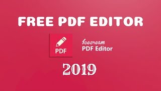 Edit PDF Files for Free - Icecream PDF Editor