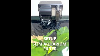 How to Setup NICREW Slim Aquarium Power Filter