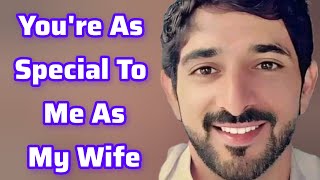 You're As Special To Me As My Wife | Sheikh Hamdan | Fazza Poems | faz3