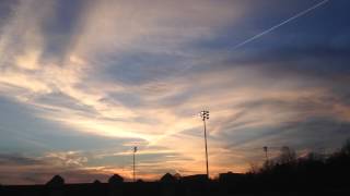 CHEMTRAIL SUNSET 3-9-15