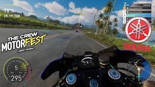 Using the YAMAHA YZR-M1 in 1ST PERSON POV in the Grand Race - The Crew Motorfest