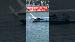 Plane crashes into Ocean😱