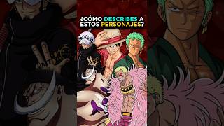 DEFINE A UN PERSONAJE CON UNA FRASE | ONE PIECE 🏴‍☠️#onepiece #podcastonepiece #curiosidadesonepiece