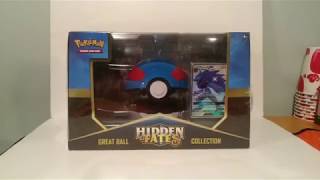 Pokemon Hidden Fates Great Ball Collection box