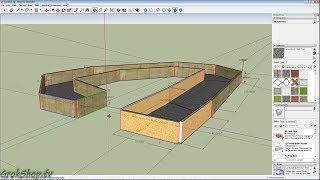 SketchUp How To & Intro: Raised Bed Garden With Pre-Made Lumber