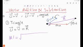 vectors addition and subtraction three methods