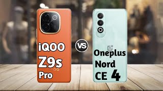 iQOO Z9s Pro vs Oneplus Nord CE 4 : Full Comparison ⚡ Which is Best?