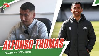 "ENCOURAGING SIGNS" | Thomas Reviews Sussex Draw 🧠