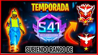 🔴🚀SUBIENDO DE RANGO CON SUBS🔥🔴TEMPORADA 41 BR CLASIFICATORIA⭐️|| FREE FIRE || 🔴🚀🎯🔫