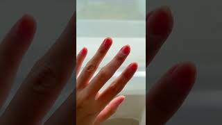 Trying blushing nails at home