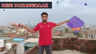 Desi Patangbaaz 💥 | kite fighting | kite Flying | kites vlogs