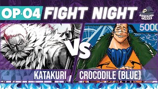 Katakuri vs Crocodile : One Piece Card Game : OP04 Match