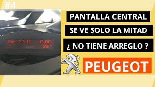 Cambiar Pantalla Multifuncion Peugeot 206 | No tiene arreglo ? | De desguace