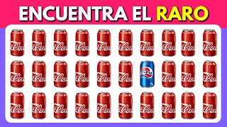 ¡Encuentra El Emoji Raro...! Especial de comida 🍔🍟🍦 | 40 niveles de FÁCIL a IMPOSIBLE