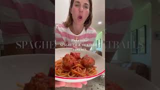 Picky eater: spaghetti and meatballs edition