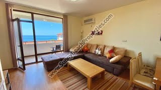 Sea view Luxury 2-bedroom/2-BA apartment for sale in beachfront Garden of Eden Sveti Vlas Bulgaria