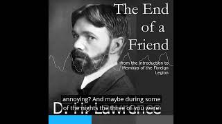 The End of a Friend by D.H. Lawrence