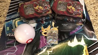 Results + New Giveaway & 2 Garchomp & Giratina Tins Opening