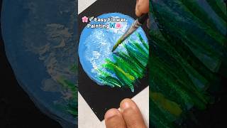 Easy Painting Ideas 🌸☘️😍😱 #art #shorts #viral #acrylic painting