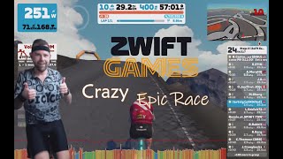 Zwift Games | Three little sisters | Epic Race | Crazy Fun Uphill