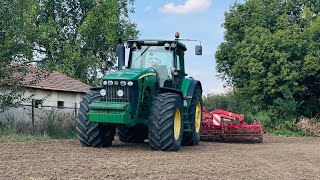 John Deere 8230 + Opall-Agri Saturn 6 [kompaktorozás, magágykészítés]