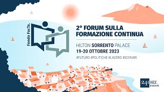 2° FORUM SULLA FORMAZIONE CONTINUA