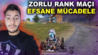 MANTIKLI OYNADIK ZORLU RANK MAÇINI KAZANDIK! - PUBG MOBİLE