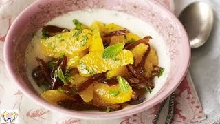 Orange and mint salad