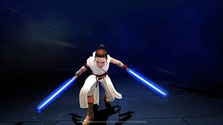 SWGOH Rey without ultimate against Rey with ultimate part 2