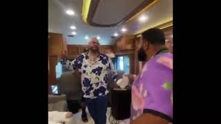 Fat Joe DJ khaled dancing to cardi B song | Cardi B caught a literal body with this one right here