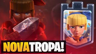 DUQUESA DAS ADAGAS A NOVA TROPA DE TORRE DO CLASH ROYALE 🗡️