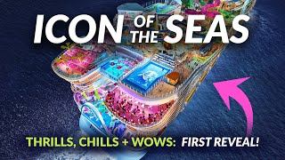 ICON OF THE SEAS | First Look! New Neighborhoods, 55ft Waterfall, 6 Waterslides + 7 Pools for 7 Days