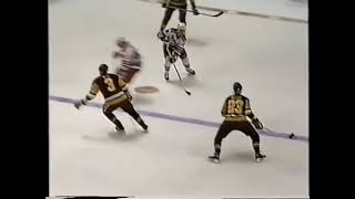 Brian Mullen Goal VS Penguins 1/8/1990