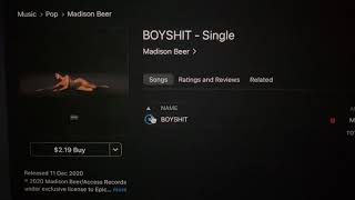 Madison Beer - BOYSHIT (snippet/leaked)