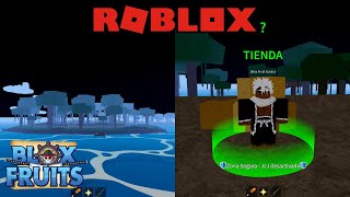 DONDE Y COMO GIRAR RULETA EN BLOX FRUITS SEA 1 | ROBLOX